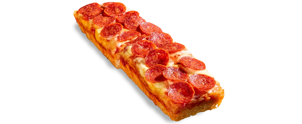 Detroit Style Pizza New York Style Salami