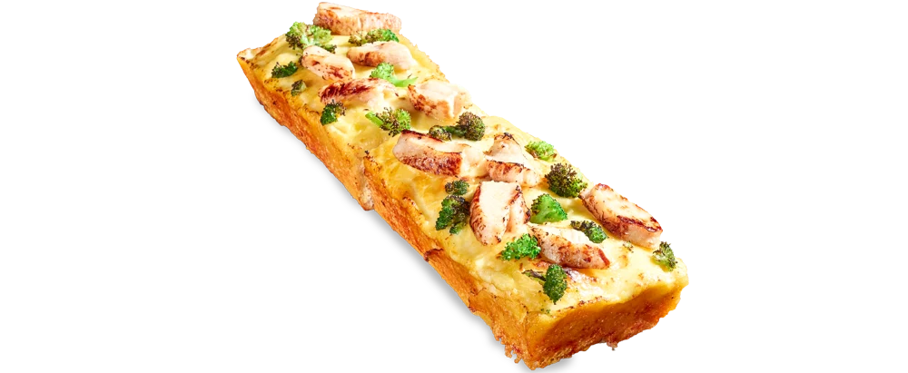 Detroit Style Pizza Chicken Broccoli